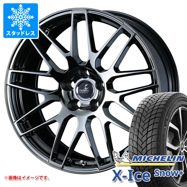 レクサス RX L10系用 スタッドレス ミシュラン エックスアイススノープラス 235/60R18 107H XL デルモア LC.S タイヤホイール4本セット｜タイヤマックス
