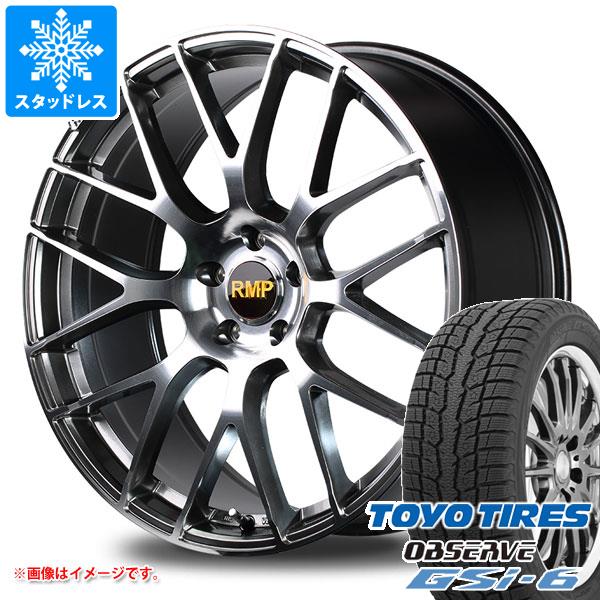 【タイヤ交換対象】スタッドレスタイヤ トーヨー オブザーブ GSi-6 225/60R18 100Q & RMP 028F 8.0-18 タイヤホイール4本セット225/60-18 TOYO OBSERVE GSi-6|タイヤマックス