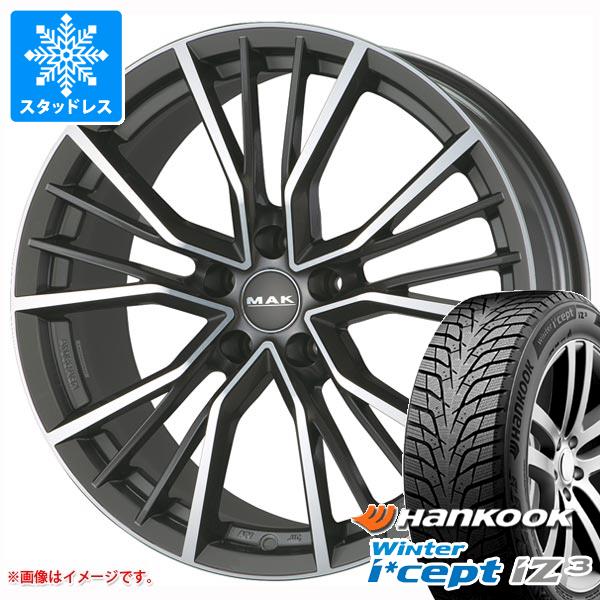 【タイヤ交換対象】アウディ SQ5 8R系用 スタッドレス ハンコック ウィンターアイセプト iZ3 X for SUV W636A 235/55R19 105H XL MAK ユニオン タイヤホイール4本セット