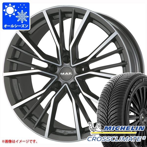 アウディ A6 F2系用 オールシーズンタイヤ ミシュラン クロスクライメート3 225/55R18 102V XL MAK ユニオン タイヤホイール4本セット｜タイヤマックス 128,450円