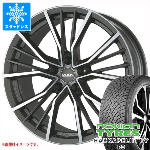 【タイヤ交換対象】アウディ A6 F2系用 スタッドレス ノキアン ハッカペリッタ R5 SUV 225/55R18 102R XL MAK ユニオン タイヤホイール4本セット|タイヤマックス