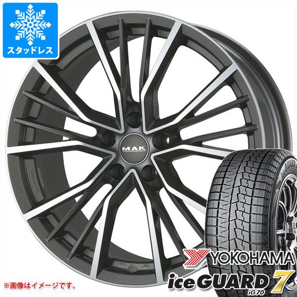 【タイヤ交換対象】アウディ S4 8W系用 スタッドレス ヨコハマ アイスガードセブン iG70 245/35R19 93Q MAK ユニオン タイヤホイール4本セット|タイヤマックス
