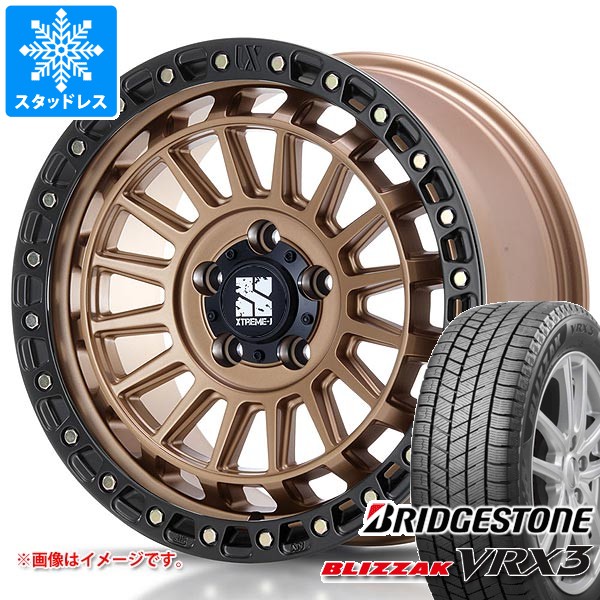 【タイヤ交換対象】ジープ ラングラー JK/JL系用 スタッドレス ブリヂストン ブリザック VRX3 265/65R18 114Q MLJ エクストリームJ XJ08 タイヤホイール4本セット|タイヤマックス