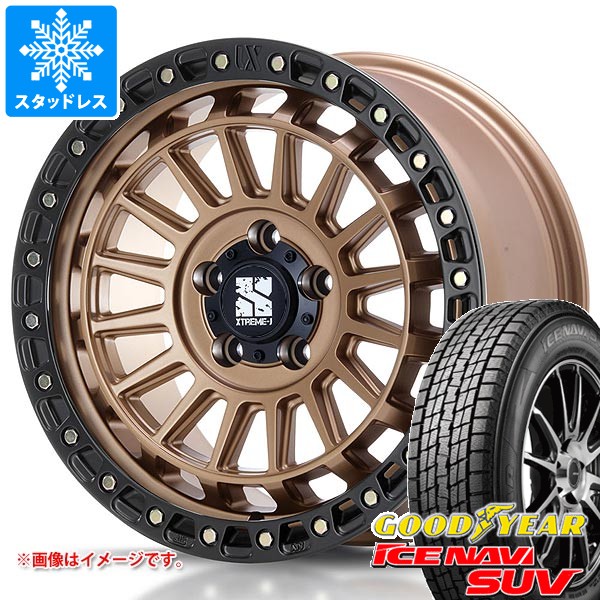 【タイヤ交換対象】トヨタ RAV4 50系用 スタッドレス グッドイヤー アイスナビ SUV 235/65R17 108Q XL MLJ エクストリームJ XJ08 タイヤホイール4本セット