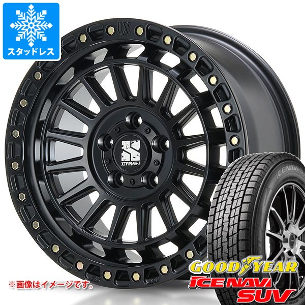 【タイヤ交換対象】トヨタ RAV4 50系用 スタッドレス グッドイヤー アイスナビ SUV 225/70R16 103Q MLJ エクストリームJ XJ08 タイヤホイール4本セット