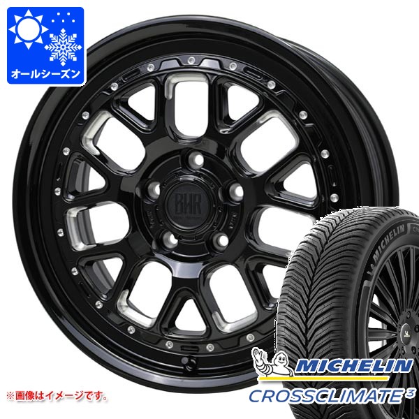 オールシーズン 235/65R17 108W XL ミシュラン クロスクライメート3 バークレイハードロック ヒューロン 7.0-17 タイヤホイール4本セット｜タイヤマックス 112,550円