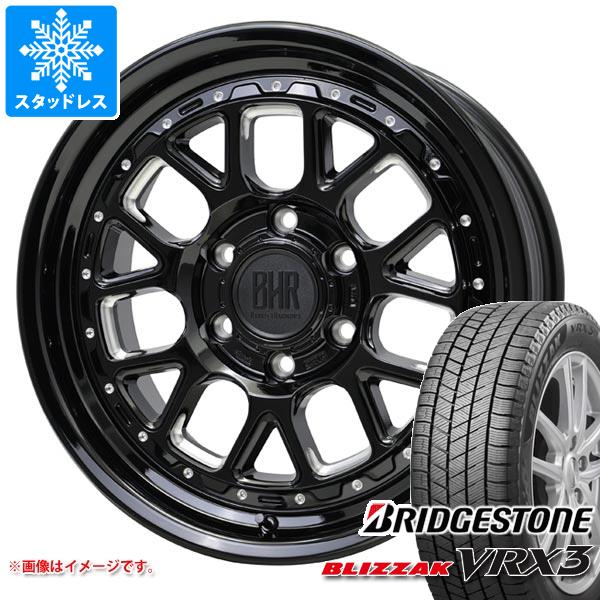 【タイヤ交換対象】ハイラックス 120系用 スタッドレス ブリヂストン ブリザック VRX3 265/60R18 110Q バークレイハードロック ヒューロン タイヤホイール4本セット|タイヤマックス