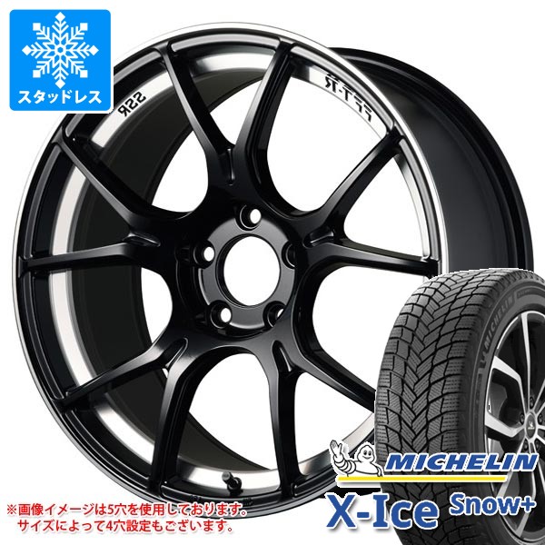 スタッドレスタイヤ ミシュラン エックスアイススノープラス 215/60R17 100H XL ＆ SSR GTX02 7.0-17 タイヤホイール4本セット 215/60-17 MICHELIN X-ICE SNOW+｜タイヤマックス