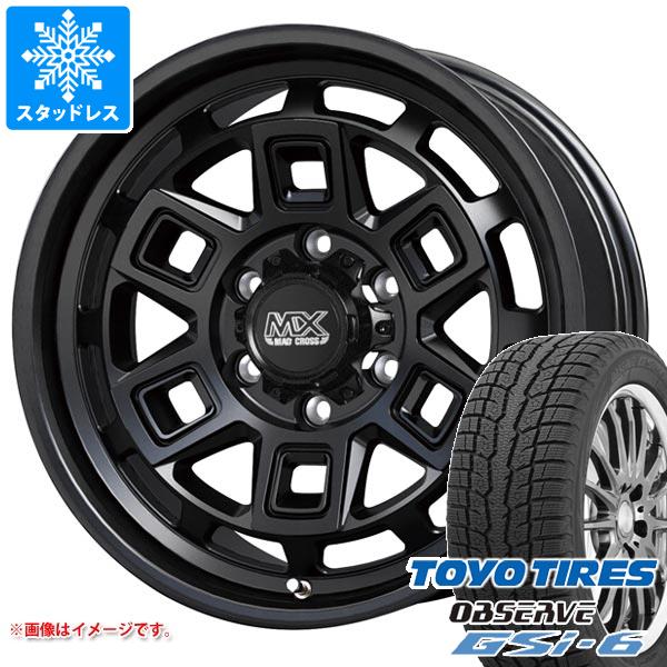 【タイヤ交換対象】スタッドレスタイヤ トーヨー オブザーブ GSi-6 265/65R17 112Q & マッドクロス アイヴァー 8.0-17 タイヤホイール4本セット265/65-17 TOYO OBSERVE GSi-6|タイヤマックス