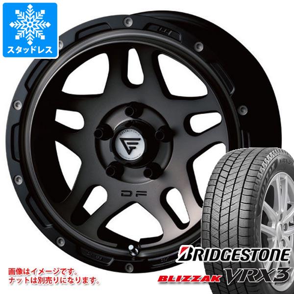 【タイヤ交換対象】スズキ ジムニーノマド JC74W用 スタッドレス ブリヂストン ブリザック VRX3 215/70R16 100Q デルタフォース オーバーランダー タイヤホイール4本セット
