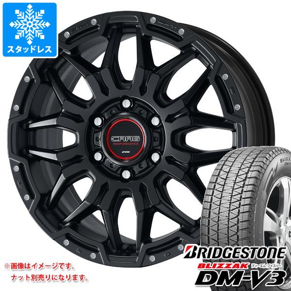 【タイヤ交換対象】ランドクルーザー300用 スタッドレス ブリヂストン ブリザック DM-V3 265/65R18 116Q XL ワーク クラッグ LCG タイヤホイール4本セット｜タイヤマックス