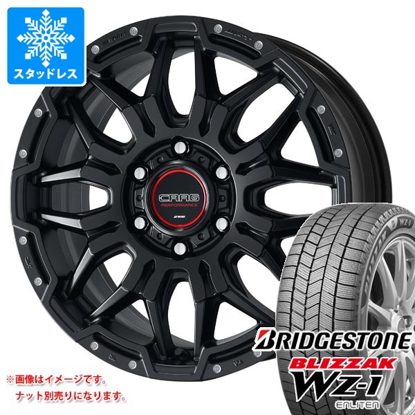 【タイヤ交換対象】トヨタ ランドクルーザー300用 スタッドレス ブリヂストン ブリザック WZ-1 265/65R18 116Q XL 2025年10月発売サイズ ワーク クラッグ LCG タイヤホイール4本セット