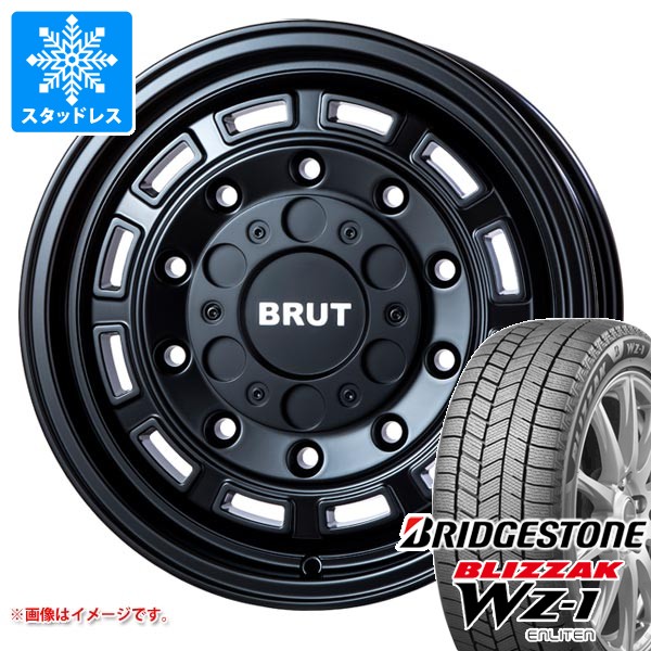 【タイヤ交換対象】ミツビシ デリカD5用 スタッドレス ブリヂストン ブリザック WZ-1 215/70R16 100Q ブルート BR-70 タイヤホイール4本セット｜タイヤマックス 122,900円