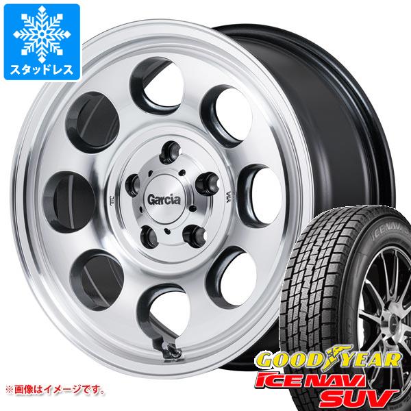 【タイヤ交換対象】ニッサン T32エクストレイル用 スタッドレス グッドイヤー アイスナビ SUV 235/70R16 106Q ガルシア パーム8 タイヤホイール4本セット