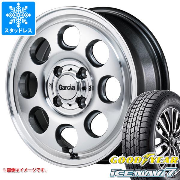 【タイヤ交換対象】ハスラー用 2026年製 スタッドレス グッドイヤー アイスナビ7 165/70R14 81Q ガルシア パーム8 タイヤホイール4本セット|タイヤマックス