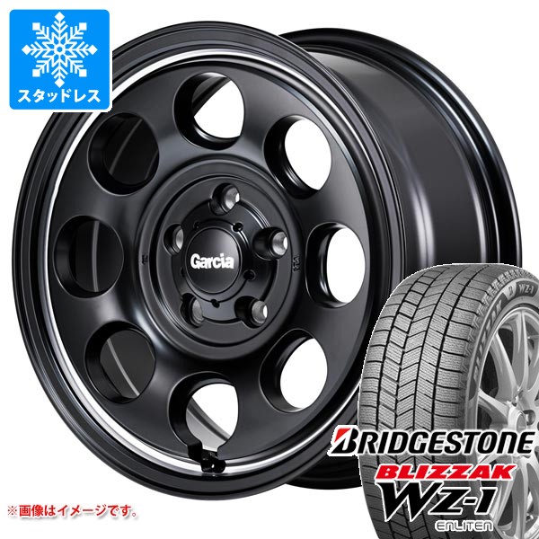 【タイヤ交換対象】マツダ CX-5 KE/KF系用 スタッドレス ブリヂストン ブリザック WZ-1 215/70R16 100Q ガルシア パーム8 タイヤホイール4本セット