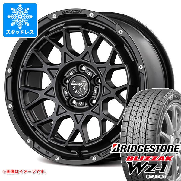 【タイヤ交換対象】トヨタ RAV4 50系用 スタッドレス ブリヂストン ブリザック WZ-1 225/65R17 102Q ヴァルケン ローツェ タイヤホイール4本セット｜タイヤマックス