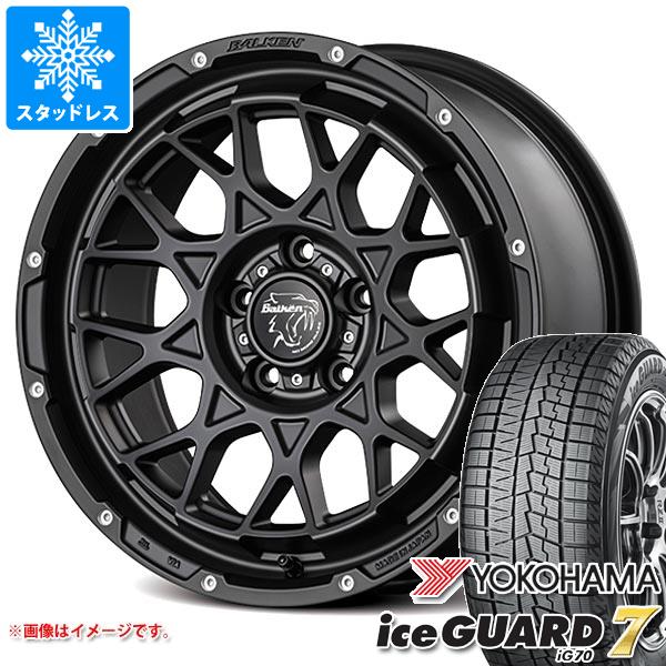 【タイヤ交換対象】アウトランダー GF/GG系用 スタッドレス ヨコハマ アイスガードセブン iG70 225/65R17 102Q ヴァルケン ローツェ タイヤホイール4本セット｜タイヤマックス 137,451円