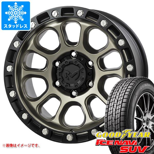 【タイヤ交換対象】5本セット FJクルーザー 10系用 スタッドレス グッドイヤー アイスナビ SUV 265/70R17 115Q MKW M204 タイヤホイール5本セット｜タイヤマックス