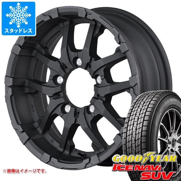 【タイヤ交換対象】ジムニー JB64W用 スタッドレス グッドイヤー アイスナビ SUV 215/70R16 100Q ナイトロパワー M26 クロスファング タイヤホイール4本セット|タイヤマックス