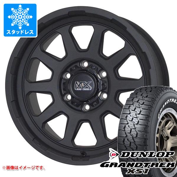 【タイヤ交換対象】ハイエース 200系用 スタッドレス ダンロップ グラントレック XS1 LT215/70R16 100/97N ホワイトレター マッドクロスレンジャー タイヤホイール4本セット｜タイヤマックス 83,765円