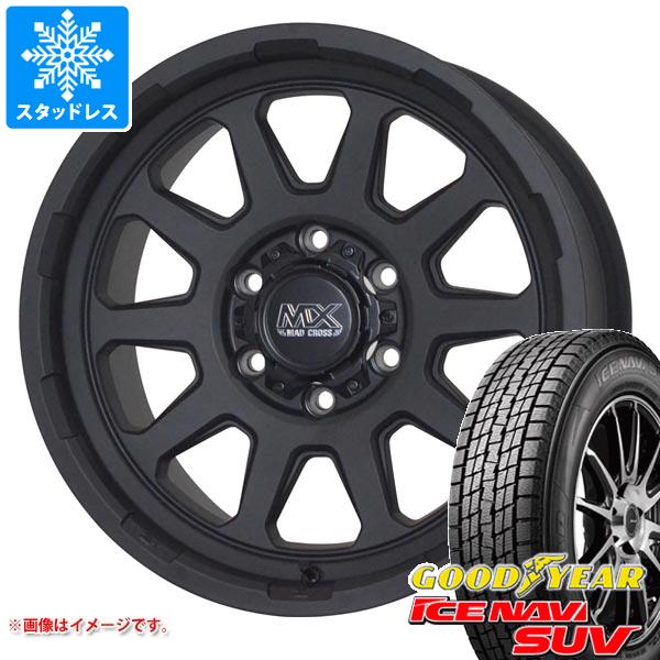 【タイヤ交換対象】ハイエース 200系用 スタッドレス グッドイヤー アイスナビ SUV 215/70R16 100Q マッドクロスレンジャー タイヤホイール4本セット｜タイヤマックス