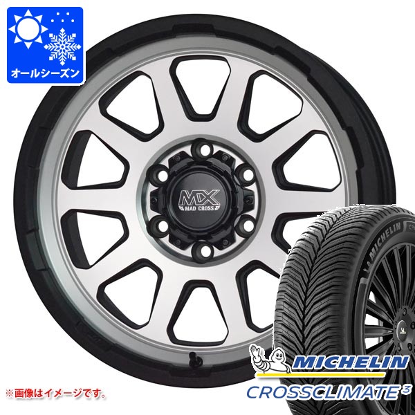 トヨタ ランドクルーザー プラド 150系用 オールシーズンタイヤ ミシュラン クロスクライメート3 265/60R18 110H マッドクロスレンジャー 8.0-18 タイヤホイール4本セット｜タイヤマックス