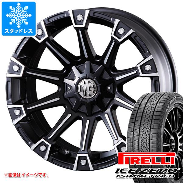 【タイヤ交換対象】スタッドレスタイヤ ピレリ アイスゼロアシンメトリコ 215/60R16 99H XL & クリムソン MG モンスター 7.0-16 タイヤホイール4本セット215/60-16 PIRELLI ICE ZERO ASIMMETRICO|タイヤマックス