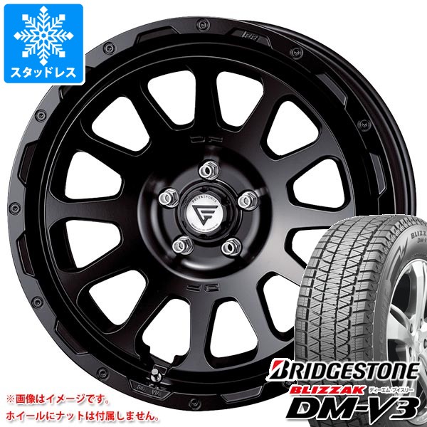 【タイヤ交換対象】トヨタ ランドクルーザー300用 スタッドレス ブリヂストン ブリザック DM-V3 265/65R18 116Q XL デルタフォース オーバル タイヤホイール4本セット|タイヤマックス