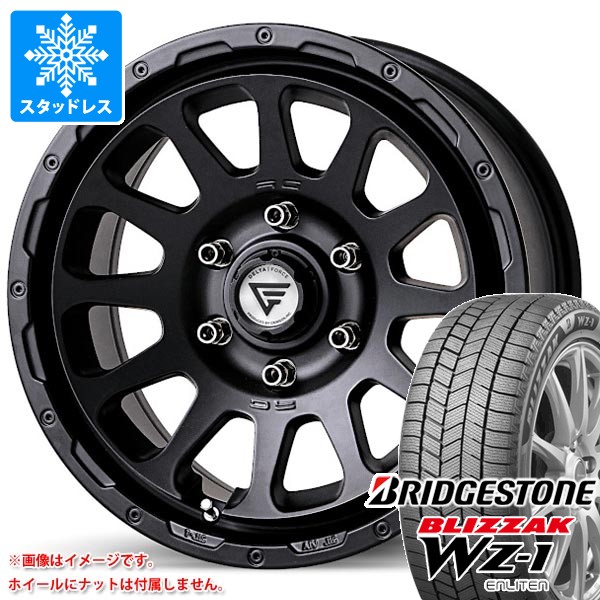 【タイヤ交換対象】トヨタ ランドクルーザー200用 スタッドレス ブリヂストン ブリザック WZ-1 285/50R20 116Q XL デルタフォース オーバル タイヤホイール4本セット