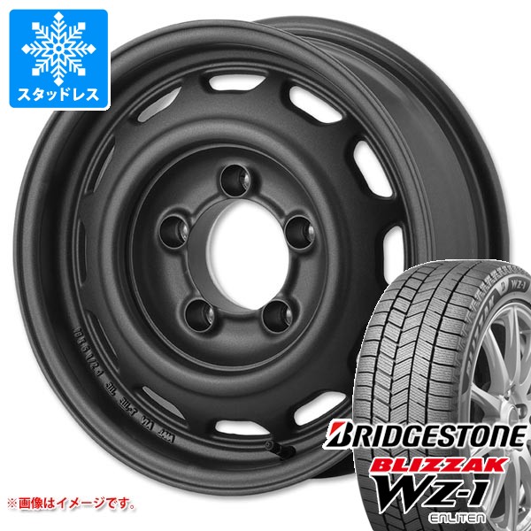 【タイヤ交換対象】5本セット スズキ ジムニーシエラ JB74W用 スタッドレス ブリヂストン ブリザック WZ-1 195/80R15 96Q 2025年10月発売サイズ アピオ ワイルドボア ベンチュラ タイヤホイール5本セット|タイヤマックス
