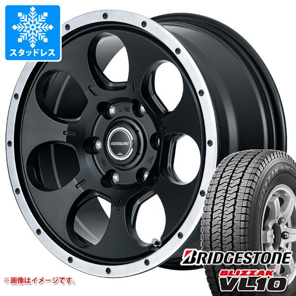 【タイヤ交換対象】ハイエース 200系用 スタッドレス ブリヂストン ブリザック VL10 195/80R15 107/105N ロードマックス WO-7 タイヤホイール4本セット 79,255円