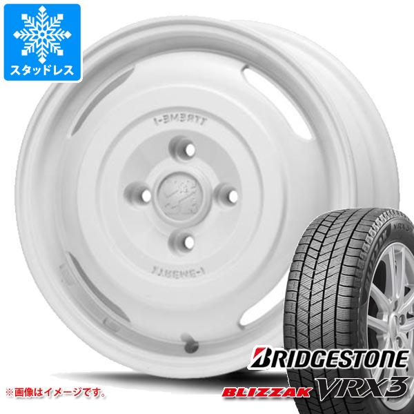 【タイヤ交換対象】ハスラー用 スタッドレス ブリヂストン ブリザック VRX3 165/70R14 81Q MLJ エクストリームJ ジャーニー タイヤホイール4本セット 66,220円
