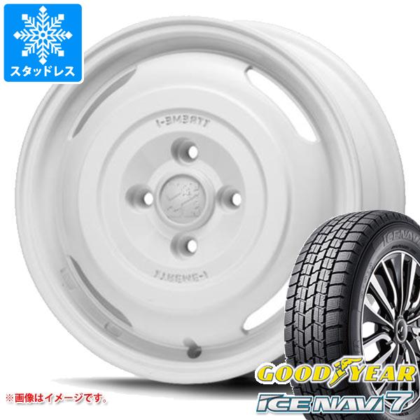 【タイヤ交換対象】ハスラー用 2026年製 スタッドレス グッドイヤー アイスナビ7 165/70R14 81Q MLJ エクストリームJ ジャーニー タイヤホイール4本セット｜タイヤマックス
