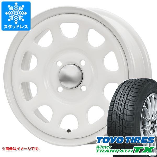 【タイヤ交換対象】アトレーワゴン S300系用 スタッドレス トーヨー ウィンタートランパス TX 165/65R14 79Q MLJ デイトナ SS タイヤホイール4本セット｜タイヤマックス
