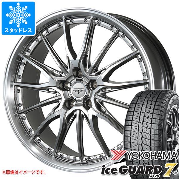 【タイヤ交換対象】スタッドレスタイヤ ヨコハマ アイスガードセブン iG70 215/55R17 94Q & ドルフレン ヒューヴァー 7.0-17 タイヤホイール4本セット215/55-17 YOKOHAMA iceGUARD 7 iG70|タイヤマックス