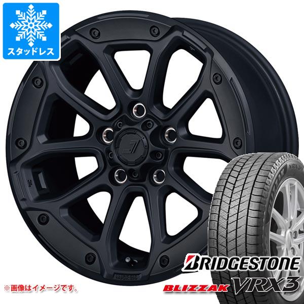 【タイヤ交換対象】デリカD5用 スタッドレス ブリヂストン ブリザック VRX3 215/70R16 100Q ジェップセン MJCR 216 タイヤホイール4本セット