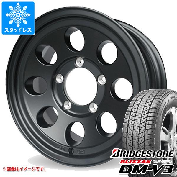 【タイヤ交換対象】ジムニー用 スタッドレス ブリヂストン ブリザック DM-V3 175/80R16 91Q ジムライン タイプ2 タイヤホイール4本セット