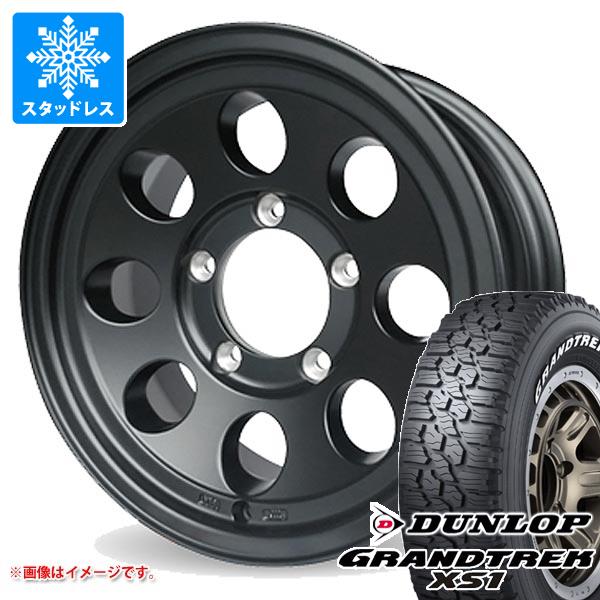 【タイヤ交換対象】ジムニー用 スタッドレス ダンロップ グラントレック XS1 185/85R16 105/103L LT ホワイトレター ジムライン タイプ2 タイヤホイール4本セット｜タイヤマックス