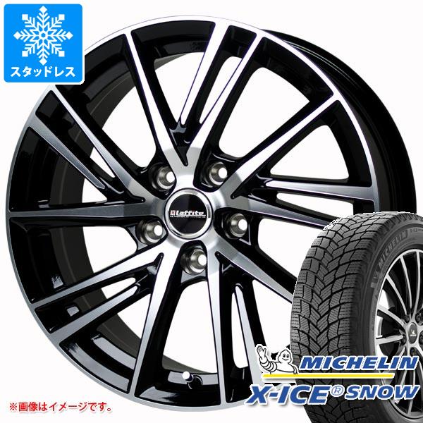 【タイヤ交換対象】スタッドレスタイヤ ミシュラン エックスアイススノー 225/60R17 103T XL & ラフィット LW-06 2 7.0-17 タイヤホイール4本セット225/60-17 MICHELIN X-ICE SNOW|タイヤマックス