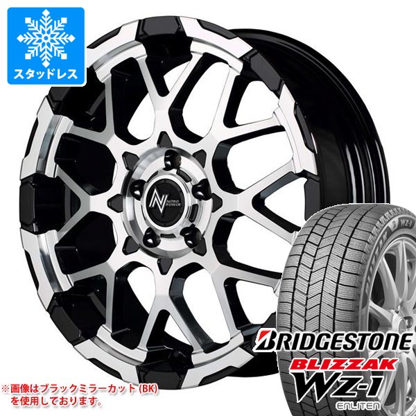 【タイヤ交換対象】スタッドレスタイヤ ブリヂストン ブリザック WZ-1 235/65R18 106Q ＆ ナイトロパワー M28 バレット 7.0-18 タイヤホイール4本セット235/65-18 BRIDGESTONE BLIZZAK WZ-1