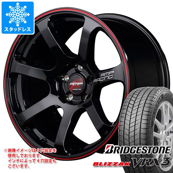 【タイヤ交換対象】スタッドレスタイヤ ブリヂストン ブリザック VRX3 215/50R18 92Q & MID レーシング R07 7.5-18 タイヤホイール4本セット215/50-18 BRIDGESTONE BLIZZAK VRX3|タイヤマックス