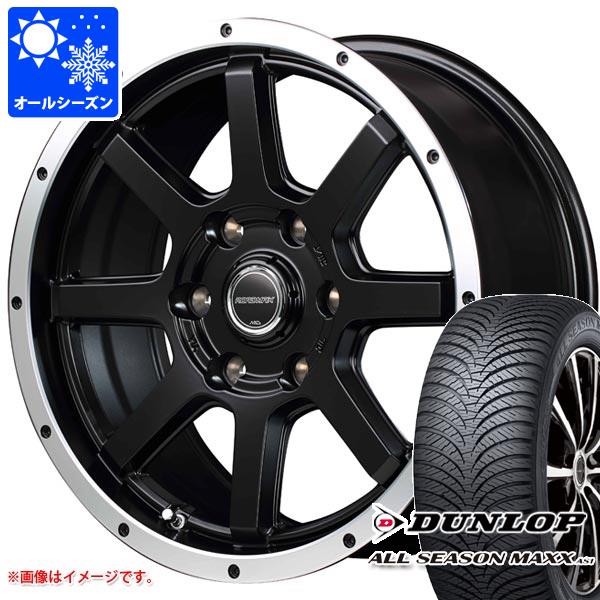 トヨタ ハイエース 200系用 オールシーズンタイヤ ダンロップ オールシーズンマックス VA1 195/80R15 107/105N MIDホイールズ WF-8 6.0-15 タイヤホイール4本セット｜タイヤマックス
