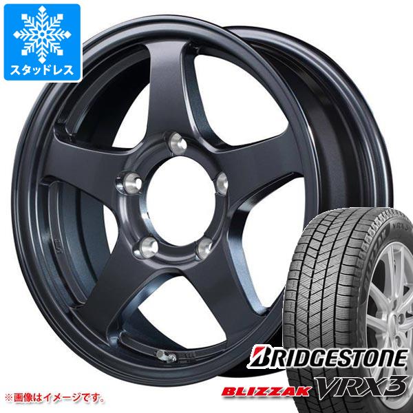 【タイヤ交換対象】ジムニー JB64W用 スタッドレス ブリヂストン ブリザック VRX3 215/70R16 100Q オフパフォーマー RT-5Nプラス2 タイヤホイール4本セット｜タイヤマックス