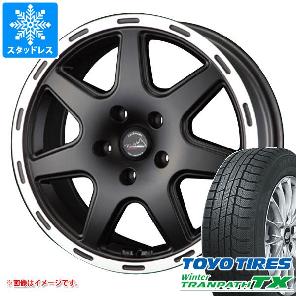 【タイヤ交換対象】ジープ コンパス M624系用 スタッドレス トーヨー ウィンタートランパス TX 225/60R17 99Q ラ・ストラーダ ティラード クロス タイヤホイール4本セット|タイヤマックス