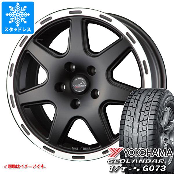 【タイヤ交換対象】ジープ コンパス M624系用 スタッドレス ヨコハマ ジオランダー I/T-S G073 215/65R16 98Q ラ・ストラーダ ティラード クロス タイヤホイール4本セット｜タイヤマックス