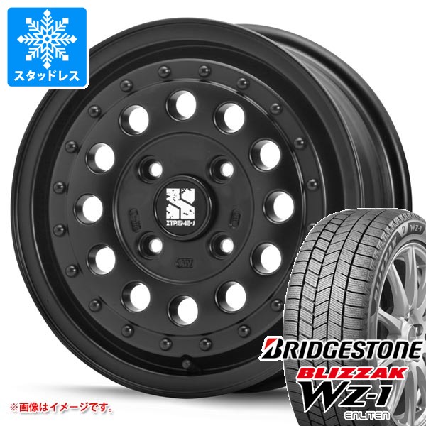 スズキ ハスラー用 スタッドレス ブリヂストン ブリザック WZ-1 165/70R14 81Q MLJ エクストリームJ ラギッド タイヤホイール4本セット|タイヤマックス