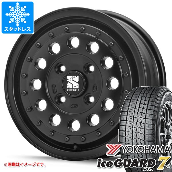 ダイハツ ハイゼットカーゴ S320系用 スタッドレス ヨコハマ アイスガードセブン iG70 165/65R14 79Q MLJ エクストリームJ ラギッド タイヤホイール4本セット｜タイヤマックス