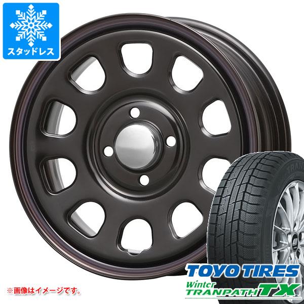 【タイヤ交換対象】ハイゼットトラック S500系用 スタッドレス トーヨー ウィンタートランパス TX 165/65R14 79Q MLJ デイトナ SS タイヤホイール4本セット|タイヤマックス