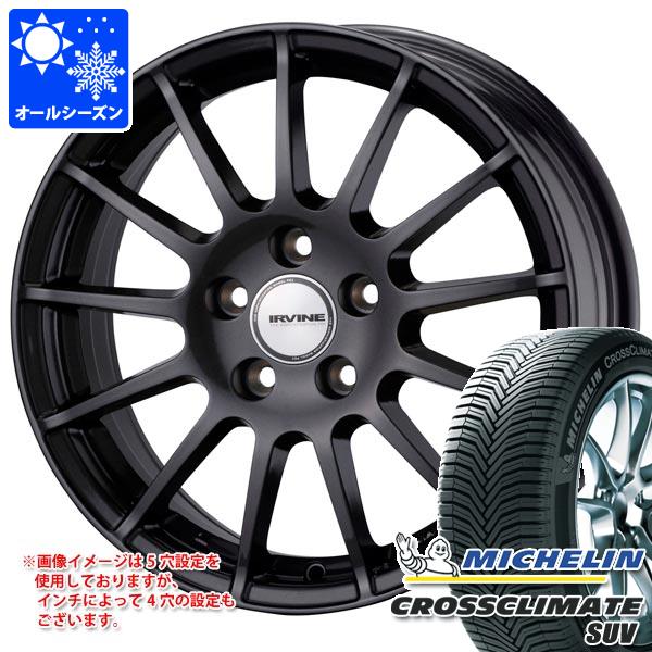 【タイヤ交換対象】メルセデスベンツ X253 GLCクラス用 オールシーズンタイヤ ミシュラン クロスクライメート SUV 235/60R18 107V XL MO メルセデス承認 アーヴィン F01 タイヤホイール4本セット|タイヤマックス